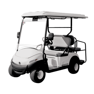 Golfo automobilis su galine sėdyne